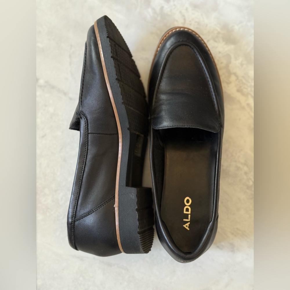 ALDO Women’s Black Loafers, 6.5 - Picture 2 of 6